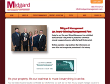 Tablet Screenshot of midgardmanagement.com